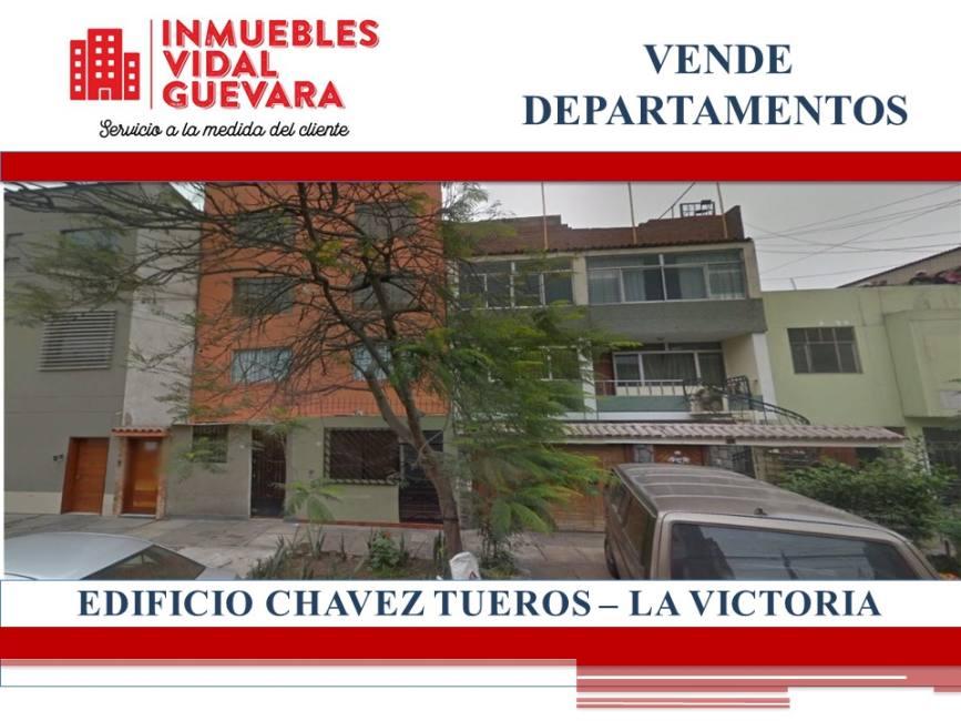 SE VENDE DEPARTAMENTO DE 106.00 M2 - EDIFICIO RESIDENCIAL LA VICTORIA