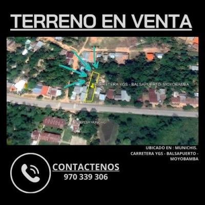 VENTA DE TERRENO EN YURIMAGUAS