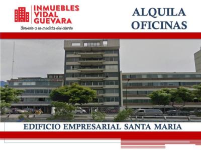 ALQUILER OFICINA DE 70.50 M2 EN EDIFICIO EMPRESARIAL SANTA MARIA - SAN ISIDRO