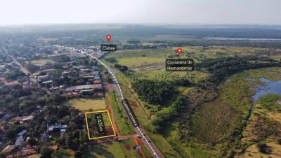 TERRENO EN ESQUINA S/ SUPERCARRETERA- HERNANDARIAS