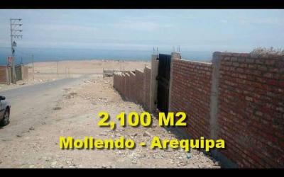 OCASIÓN Vendo Terreno de 2,100 mt2 Industrial en Mollendo Arequipa.