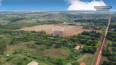 EN VENTA TERRENO 5 HECTAREAS EN KM 10 MONDAY - CIUDAD DEL ESTE 
