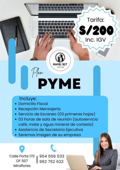 OFICINA VIRTUAL EN MIRAFLORES – Profesionalismo sin límites