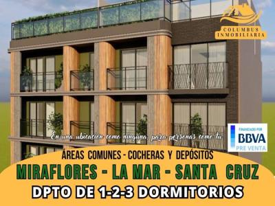 Miraflores La Mar PRE VENTA Departamentos Flats de 1 2 y 3 Dormitorios Desde S 45495200