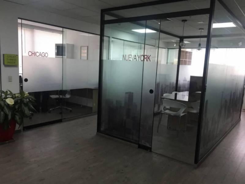 Alquilo Moderna y Práctica Oficina 8m2 con áreas Comunes en edificio Empresarial en Miraflores