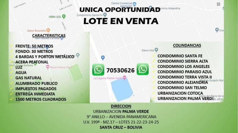 Única oportunidad - Terreno en venta