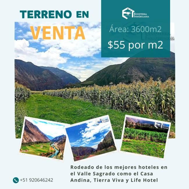Vendo Terreno En Urubamba - Cusco 