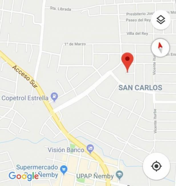 Vendo 2 Terrenos en Ñemby-san Carlos