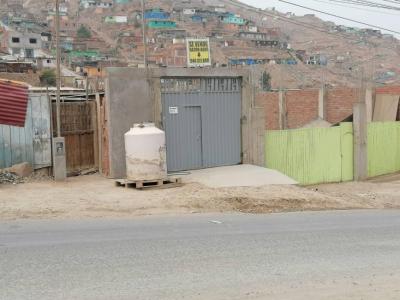 Se Remata Terreno 162mts En Jicamarca , PortÓn 