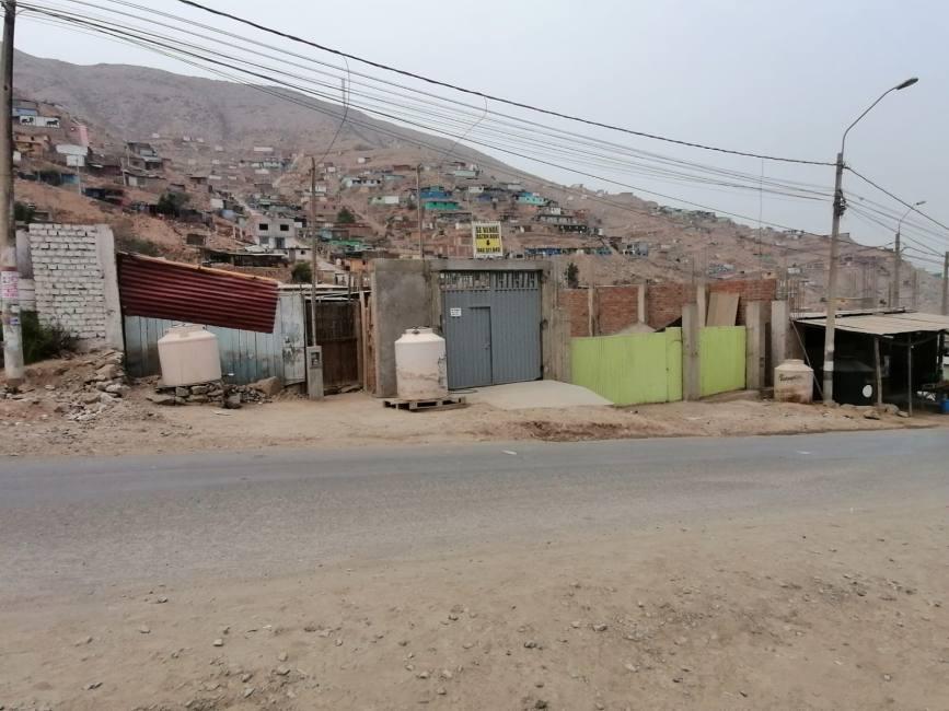 Se Remata Terreno 162mts En Jicamarca , PortÓn 