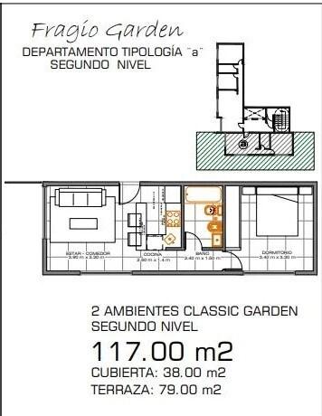 Departamento 1 dormitorios en venta en Ituzaingo