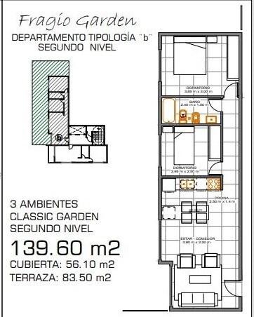 Departamento 1 dormitorios en venta en Ituzaingo