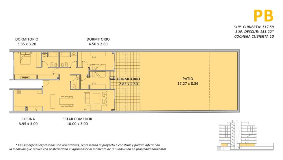 Departamento 3 dormitorios en venta en Villa Devoto, Ciudad de Buenos Aires