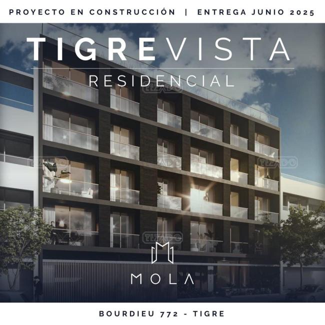 Departamento 2 dormitorios en venta en Tigre