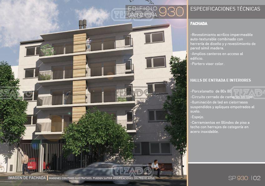 Departamento 1 dormitorios en venta en Tigre