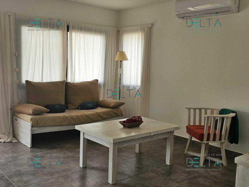 Casa 3 dormitorios en alquiler temporario en Puertos, Escobar