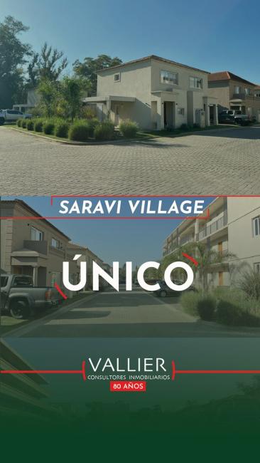 Departamento 2 dormitorios en venta en Saravi Village, Pilar