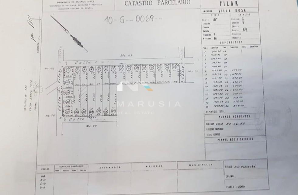 Terreno en venta en Villa Rosa, Pilar