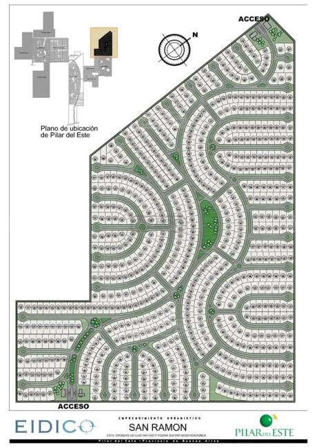 Terreno en venta en Pilar del Este, Pilar