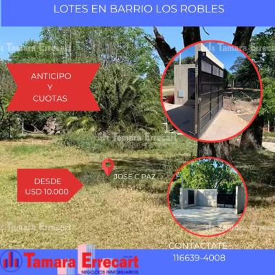 Terreno en venta en Jose C. Paz