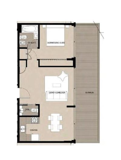 Departamento 1 dormitorios en venta en Colegiales, Ciudad de Buenos Aires