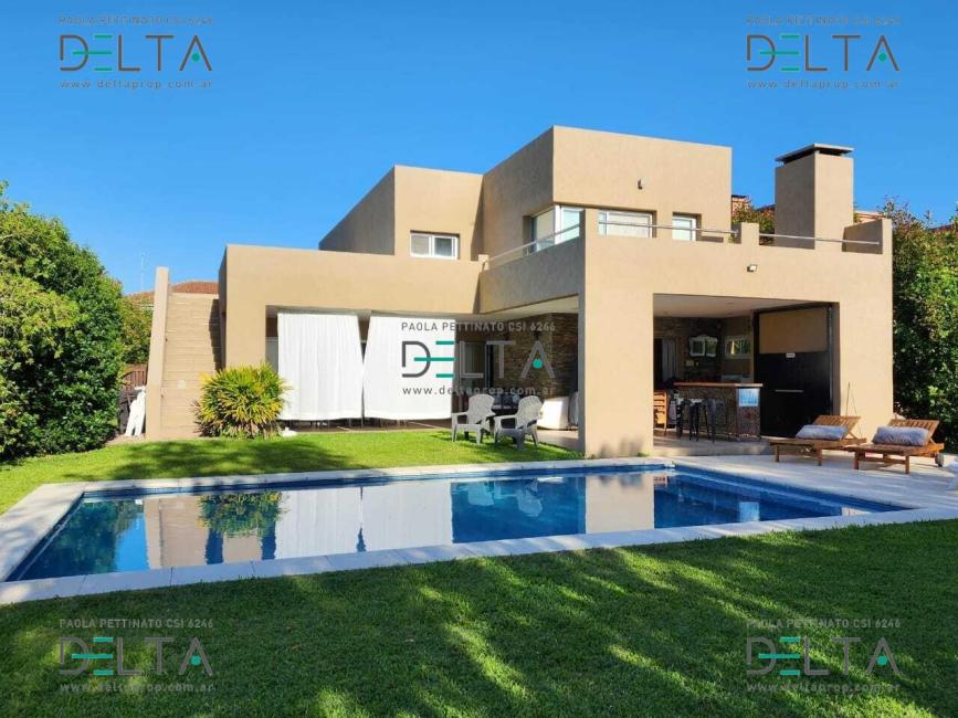 Casa 4 dormitorios en alquiler en Villanueva, Tigre