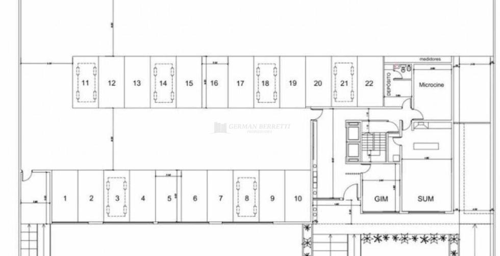 Departamento 1 dormitorios en venta en Pinamar
