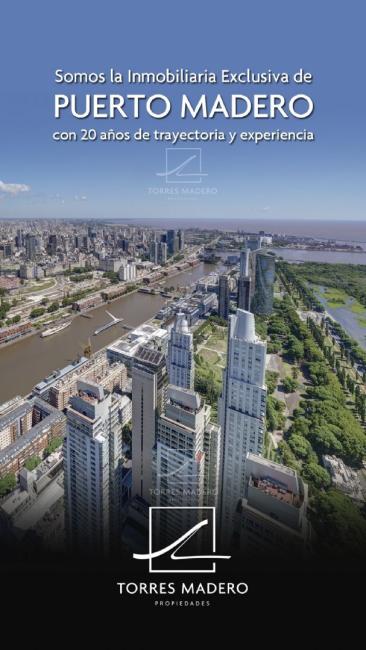 Departamento 2 dormitorios en venta en Puerto Madero, Ciudad de Buenos Aires