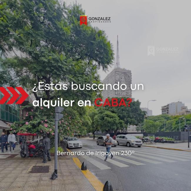 Departamento 1 dormitorios en alquiler en Ciudad Autonoma de Buenos Aires, Ciudad de Buenos Aires