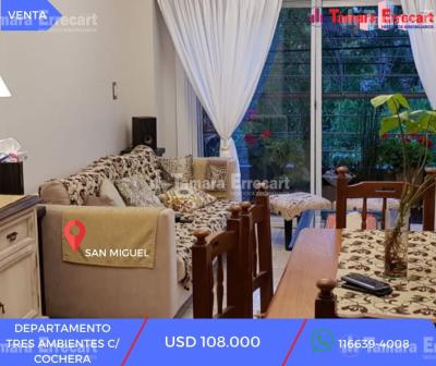 Departamento 2 dormitorios en venta en San Miguel