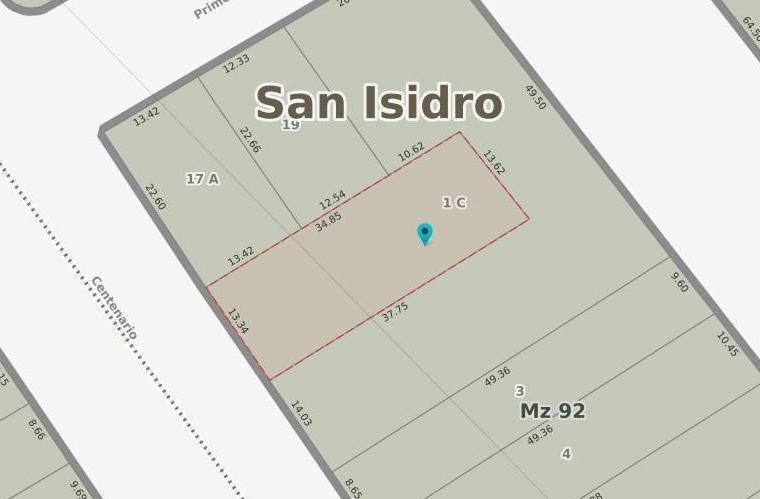 Terreno en venta en San Isidro