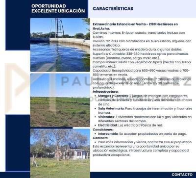 Terreno en venta en General Acha, Utracan