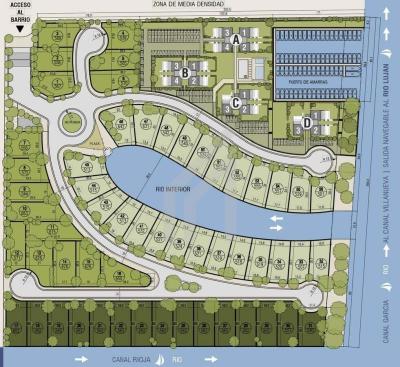 Terreno en venta en Villanueva, Tigre