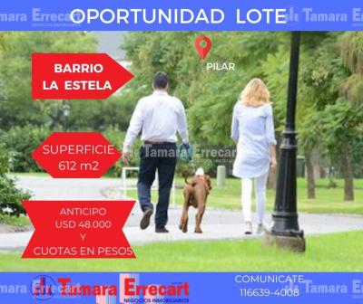 Terreno en venta en Guido, Pilar