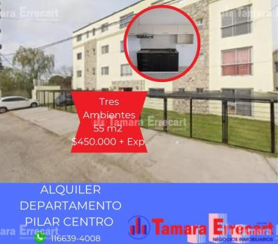 Departamento 2 dormitorios en alquiler en Pilar