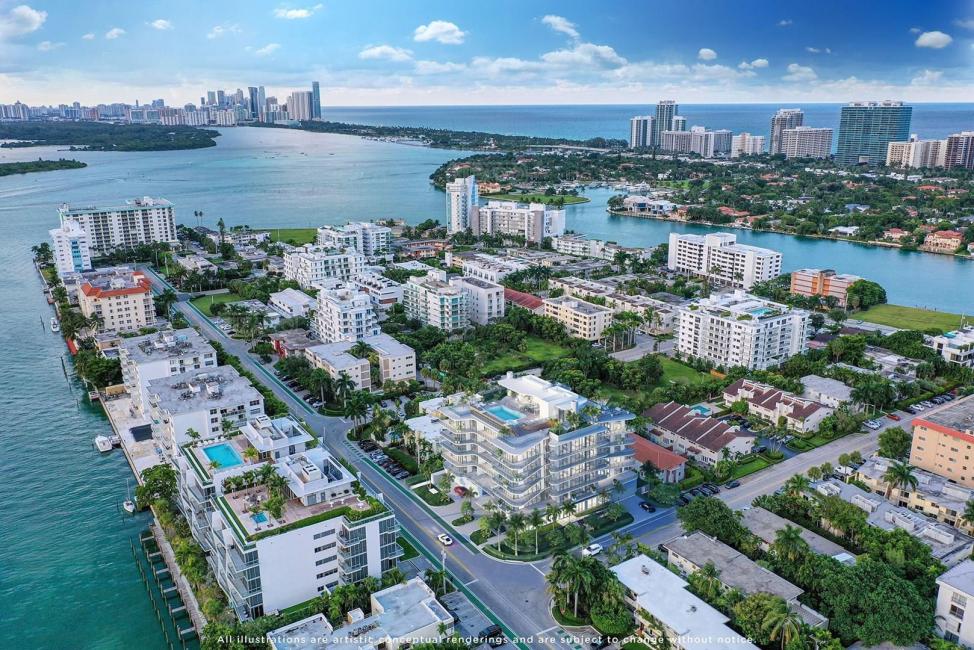 Departamento 3 dormitorios en venta en Bay Harbor Islands, Miami