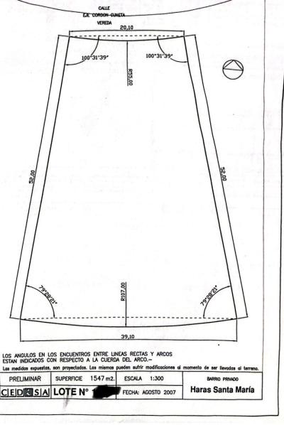 Terreno en venta en Haras Santa Maria, Escobar