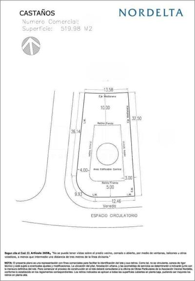 Terreno en venta en Nordelta, Tigre