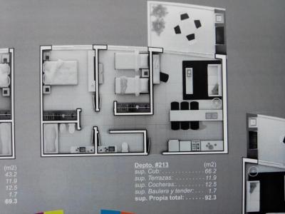 Departamento 2 dormitorios en alquiler en Nordelta, Tigre