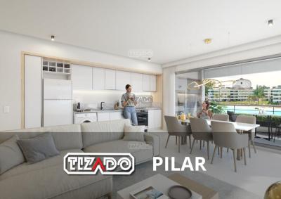 Departamento 1 dormitorios en venta en Lagoon Pilar, Pilar