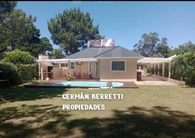 Casa 3 dormitorios en alquiler temporario en Pinamar