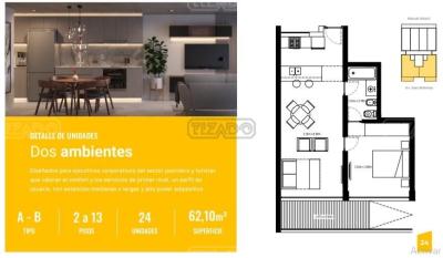 Departamento 1 dormitorios en venta en Neuquen Capital, Neuquen
