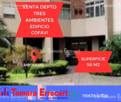 Departamento 2 dormitorios en venta en San Miguel