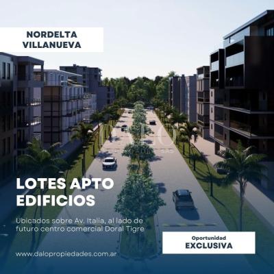 Terreno en venta en Villanueva, Tigre