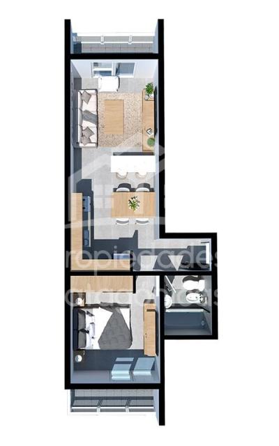 Departamento en venta en Centro de Bariloche, Bariloche