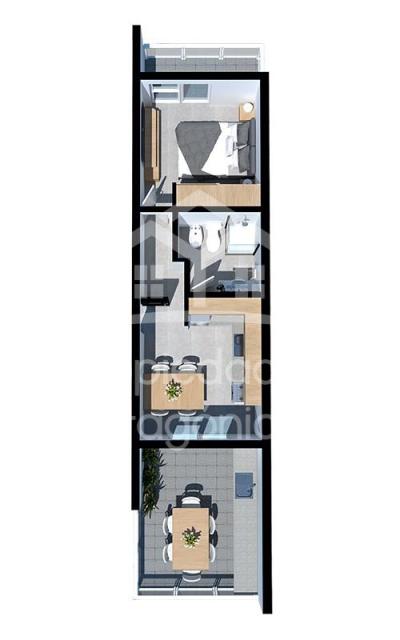 Departamento 1 dormitorios en venta en Centro de Bariloche, Bariloche