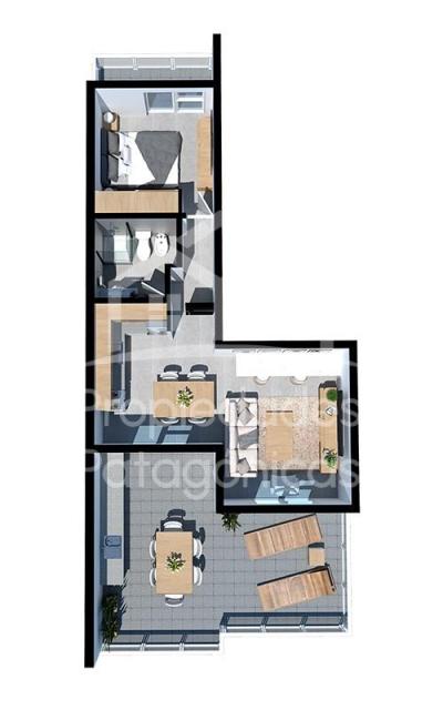 Departamento 1 dormitorios en venta en Centro de Bariloche, Bariloche