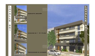 Departamento 1 dormitorios en venta en San Fernando