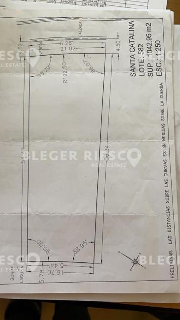 Terreno en venta en Villanueva, Tigre