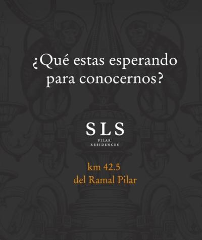 Departamento 1 dormitorios en venta en SLS Pilar Residences, Pilar